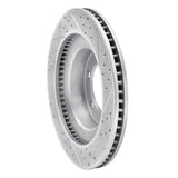 Dynamic Friction 2003-2009 Lexus Gx470 Front Left Drilled & Slotted Geoperformance Rotor by Dynamic Friction Company 830-76126L