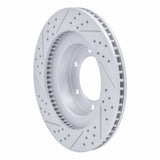 Dynamic Friction 2003-2009 Lexus Gx470 Front Right Drilled & Slotted Geoperformance Rotor by Dynamic Friction Company 830-76126R
