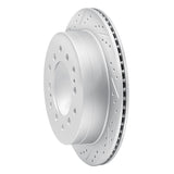 R1 Concepts 2001-2009 Lexus Gx470 Rear Left Drilled & Slotted Geoperformance Rotor by R1 Concepts 830-76127L
