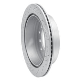 R1 Concepts 2001-2009 Lexus Gx470 Rear Right Drilled & Slotted Geoperformance Rotor by R1 Concepts 830-76127R