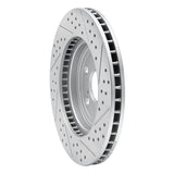 Dynamic Friction 2004-2009 Lexus Rx350 Front Left Drilled & Slotted Geoperformance Rotor by Dynamic Friction Company 830-76129L