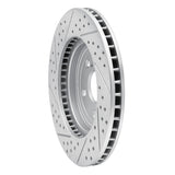Dynamic Friction 2004-2009 Lexus Rx330 Front Right Drilled & Slotted Geoperformance Rotor by Dynamic Friction Company 830-76129R