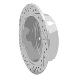 Dynamic Friction 2004-2009 Lexus Rx330 Rear Right Drilled & Slotted Geoperformance Rotor by Dynamic Friction Company 830-76130R