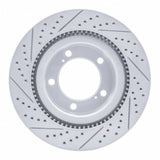 Dynamic Friction 2007-2022 Lexus LX570 Front Right Drilled & Slotted Geoperformance Rotor by Dynamic Friction Company 830-76136R