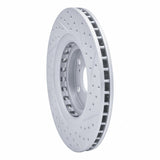 Dynamic Friction 2008-2021 Lexus Nx300 Front Left Drilled & Slotted Geoperformance Rotor by Dynamic Friction Company 830-76138L