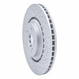 Dynamic Friction 2008-2021 Lexus Nx300 Front Right Drilled & Slotted Geoperformance Rotor by Dynamic Friction Company 830-76138R