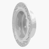 Dynamic Friction 2008-2013 Toyota Highlander Rear Left Drilled & Slotted Geoperformance Rotor by Dynamic Friction Company 830-76139L