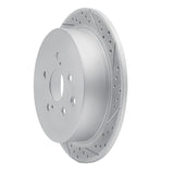 Dynamic Friction 2010-2020 Lexus Rx350 Rear Right Drilled & Slotted Geoperformance Rotor by Dynamic Friction Company 830-76141R