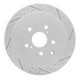 Dynamic Friction 2010-2020 Lexus Rx350 Rear Right Drilled & Slotted Geoperformance Rotor by Dynamic Friction Company 830-76141R