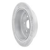Dynamic Friction 2010-2020 Lexus Rx350 Rear Right Drilled & Slotted Geoperformance Rotor by Dynamic Friction Company 830-76141R