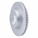Dynamic Friction 2010-2024 Lexus Gx460 Front Right Drilled & Slotted Geoperformance Rotor by Dynamic Friction Company 830-76142R