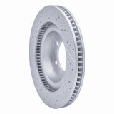 Dynamic Friction 2010-2024 Lexus Gx460 Front Right Drilled & Slotted Geoperformance Rotor by Dynamic Friction Company 830-76142R