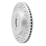 Dynamic Friction 2016-2022 Toyota Prius Prime Front Left Drilled & Slotted Geoperformance Rotor by Dynamic Friction Company 830-76151L