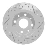 R1 Concepts 1990-1993 Mazda Miata Rear Left Drilled & Slotted Geoperformance Rotor by R1 Concepts 830-80023L