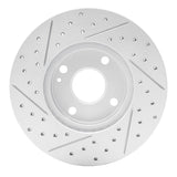 R1 Concepts 1994-2002 Mazda Miata Front Right Drilled & Slotted Geoperformance Rotor by R1 Concepts 830-80030R