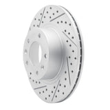 R1 Concepts 1993-1995 Mazda RX-7 Front Left Drilled & Slotted Geoperformance Rotor by R1 Concepts 830-80031L