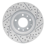 R1 Concepts 1993-1995 Mazda RX-7 Front Left Drilled & Slotted Geoperformance Rotor by R1 Concepts 830-80031L