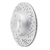 R1 Concepts 1993-1995 Mazda RX-7 Front Right Drilled & Slotted Geoperformance Rotor by R1 Concepts 830-80031R