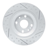 R1 Concepts 2001-2005 Mazda Miata Rear Left Drilled & Slotted Geoperformance Rotor by R1 Concepts 830-80037L