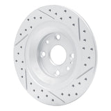 R1 Concepts 2001-2005 Mazda Miata Rear Left Drilled & Slotted Geoperformance Rotor by R1 Concepts 830-80037L