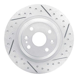 R1 Concepts 2001-2005 Mazda Miata Rear Right Drilled & Slotted Geoperformance Rotor by R1 Concepts 830-80037R