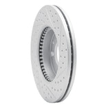 Dynamic Friction 2003-2005 Mazda 6 Front Left Drilled & Slotted Geoperformance Rotor by Dynamic Friction Company 830-80038L