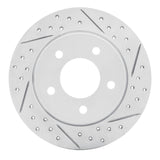 R1 Concepts 04-13 Mazda 3 Rear Right Drilled & Slotted Geo-Carbon Rotor by R1 Concepts RNC-830-80039R