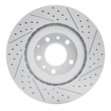 Dynamic Friction 2004-2011 Mazda Rx-8 Front Left Drilled & Slotted Geoperformance Rotor by Dynamic Friction Company 830-80043L