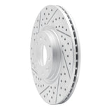 Dynamic Friction 2006-2007 Mazda 6 Front Left Drilled & Slotted Geoperformance Rotor by Dynamic Friction Company 830-80045L