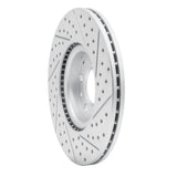 Dynamic Friction 2006-2007 Mazda 6 Front Left Drilled & Slotted Geoperformance Rotor by Dynamic Friction Company 830-80045L