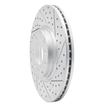 Dynamic Friction 2006-2007 Mazda 6 Front Right Drilled & Slotted Geoperformance Rotor by Dynamic Friction Company 830-80045R