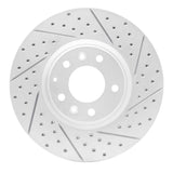 Dynamic Friction 2006-2007 Mazda 6 Front Right Drilled & Slotted Geoperformance Rotor by Dynamic Friction Company 830-80045R