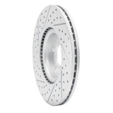 Dynamic Friction 2006-2007 Mazda 6 Front Right Drilled & Slotted Geoperformance Rotor by Dynamic Friction Company 830-80045R