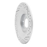 Dynamic Friction 2006-2007 Mazda 6 Rear Left Drilled & Slotted Geoperformance Rotor by Dynamic Friction Company 830-80046L