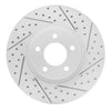 R1 Concepts 2007-2013 Mazda 3 Front Right Drilled & Slotted Geoperformance Rotor