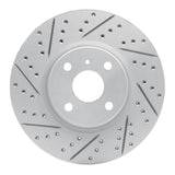 R1 Concepts 16-25 Mazda MX-5 Miata Front Left Drilled & Slotted Geo-Carbon Rotor by R1 Concepts RNC-830-80073L