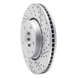 Dynamic Friction 2016-2025 Mazda Cx-5 Front Right Drilled & Slotted Geoperformance Rotor by Dynamic Friction Company 830-80076R