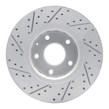 Dynamic Friction 2016-2025 Mazda Cx-5 Front Right Drilled & Slotted Geoperformance Rotor by Dynamic Friction Company 830-80076R