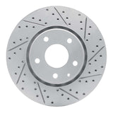 Dynamic Friction 2016-2025 Mazda Cx-5 Front Right Drilled & Slotted Geoperformance Rotor by Dynamic Friction Company 830-80076R