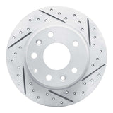 Dynamic Friction 2014-2025 Mazda 3 Rear Right Drilled & Slotted Geoperformance Rotor by Dynamic Friction Company 830-80079R