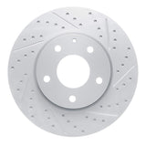 Dynamic Friction 2019-2025 Mazda 3 Front Right Drilled & Slotted Geoperformance Rotor by Dynamic Friction Company 830-80082R