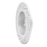 Dynamic Friction 2011-2016 Scion Tc Rear Right Drilled & Slotted Geoperformance Rotor by Dynamic Friction Company 830-91000R