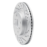 Dynamic Friction 2004-2006 Scion Xb Front Right Drilled & Slotted Geoperformance Rotor by Dynamic Friction Company 830-91002R