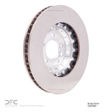 Dynamic Friction 2011-2018 Porsche Cayenne Right Front Hi-Carbon Alloy Geomet Coated Rotor (390x Vented) by Dynamic Friction Company 900-02098D