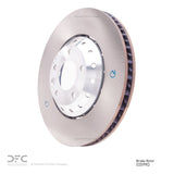 Dynamic Friction 2011-2018 Porsche Cayenne Left Front Hi-Carbon Alloy Geomet Coated Rotor (390x Vented) by Dynamic Friction Company 900-02099D