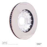 Dynamic Friction 2011-2018 Porsche Cayenne Left Front Hi-Carbon Alloy Geomet Coated Rotor (390x Vented) by Dynamic Friction Company 900-02099D
