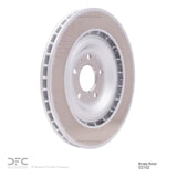 Dynamic Friction 2015-2018 Porsche Macan Rear Hi-Carbon Alloy Geomet Coated Rotor (356x28 Vented) by Dynamic Friction Company 900-02102