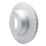 Dynamic Friction 2019-2025 Audi e-Tron GT Rear Hi-Carbon Alloy Geomet Coated Rotor (358x28 Vented) by Dynamic Friction Company 900-02140