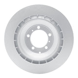 Dynamic Friction 2019-2025 Audi e-Tron GT Rear Hi-Carbon Alloy Geomet Coated Rotor (358x28 Vented) by Dynamic Friction Company 900-02140