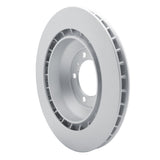 Dynamic Friction 2019-2025 Audi e-Tron GT Rear Hi-Carbon Alloy Geomet Coated Rotor (358x28 Vented) by Dynamic Friction Company 900-02140